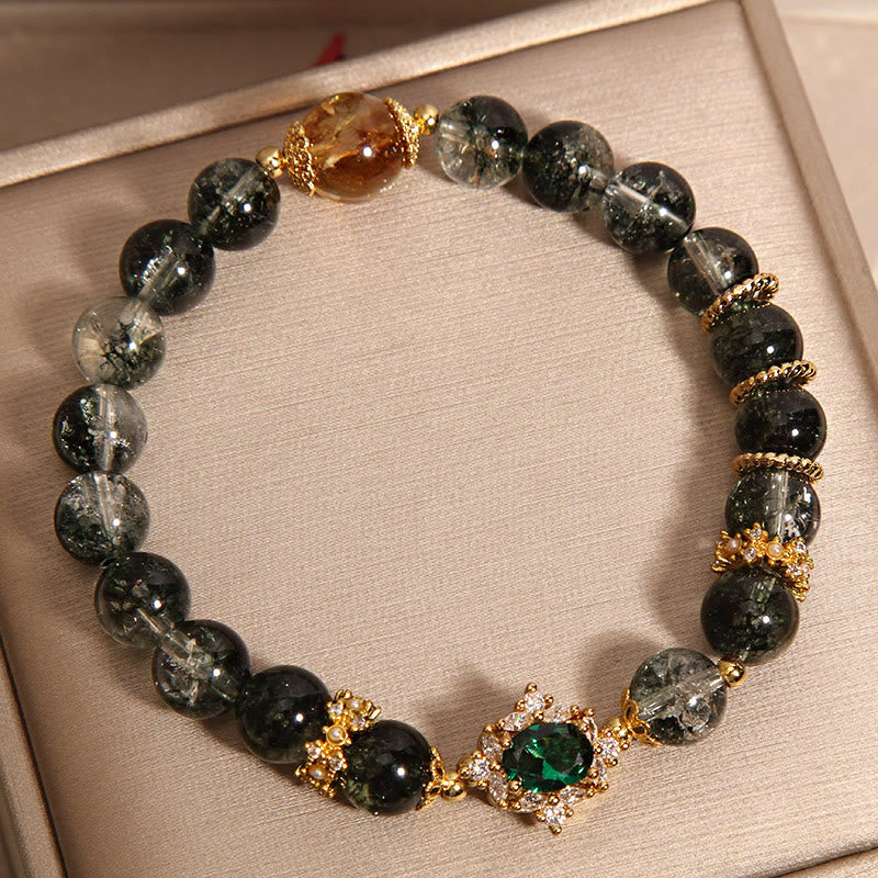 Green Phantom Green Crystal Confidence Bracelet