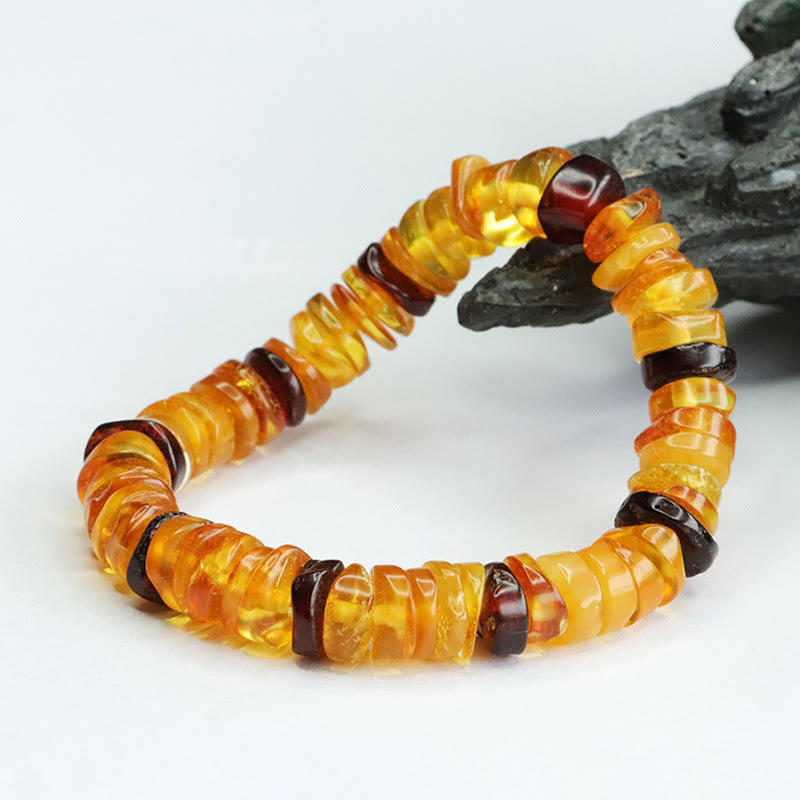 Amber Peace Buckle Confidence Bracelet