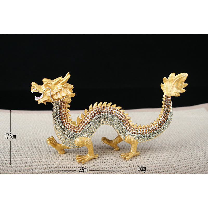 Handmade Feng Shui Dragon Luck Success Home Decoration