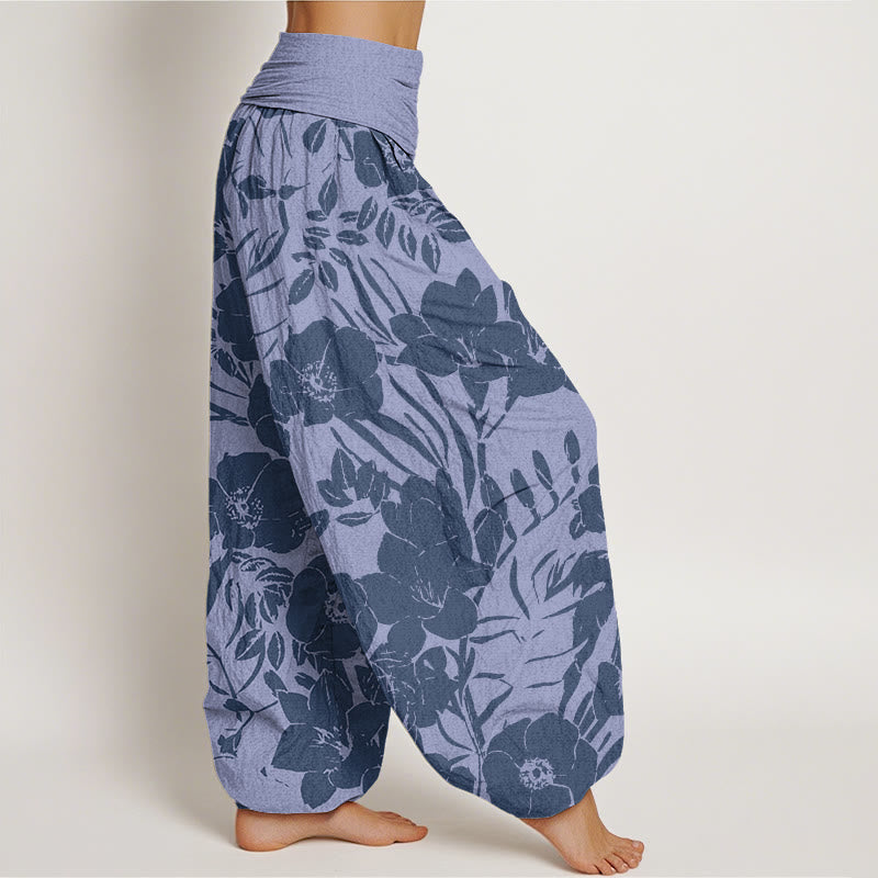 Casual Magnolias Women's Elastic Waist Harem Pants