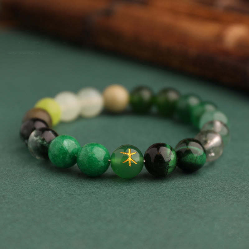 Five Elements Various Agate Balance Luck Bracelet