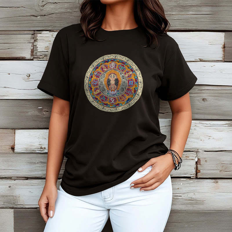 Dorje Vajra Mandala mystic zen Cotton Tee T-shirt