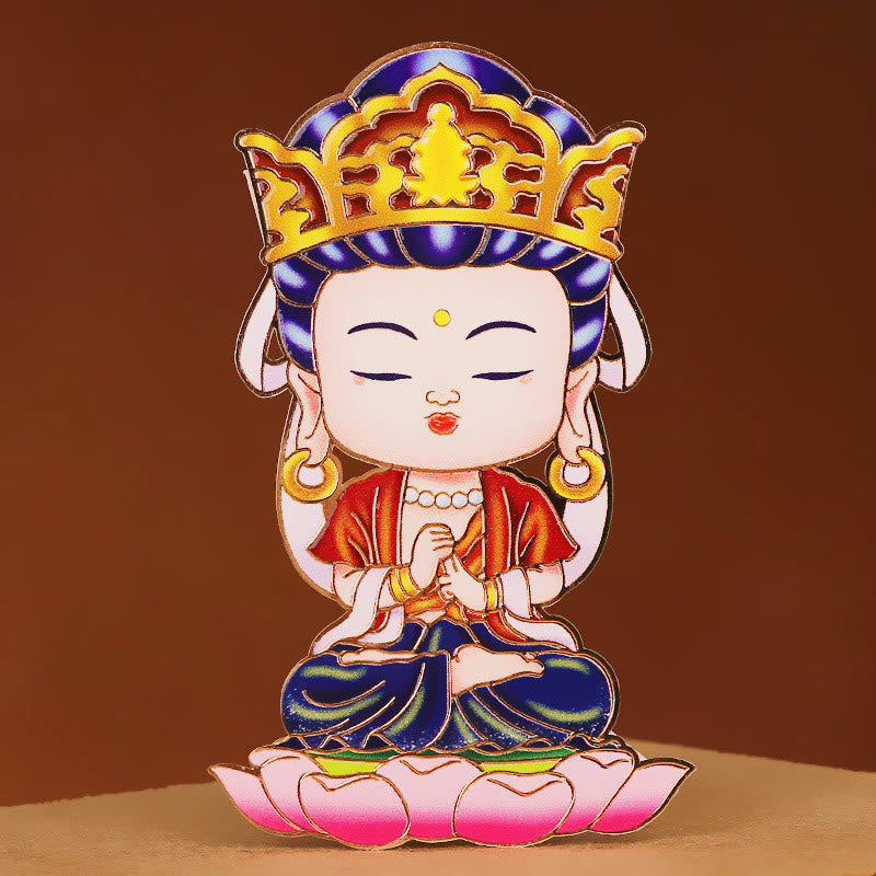 Chinese Zodiac Natal mystic zen Blessing Wealth Fortune Fridge Phone Sticker