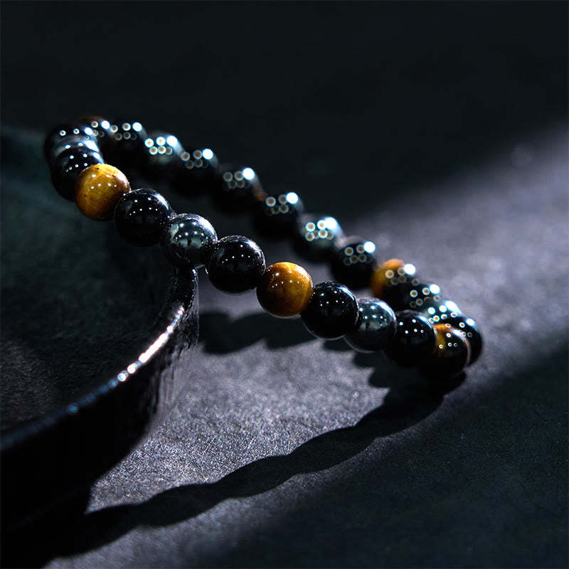 mystic zen Stone Various Tiger Eye Confidence Bracelet