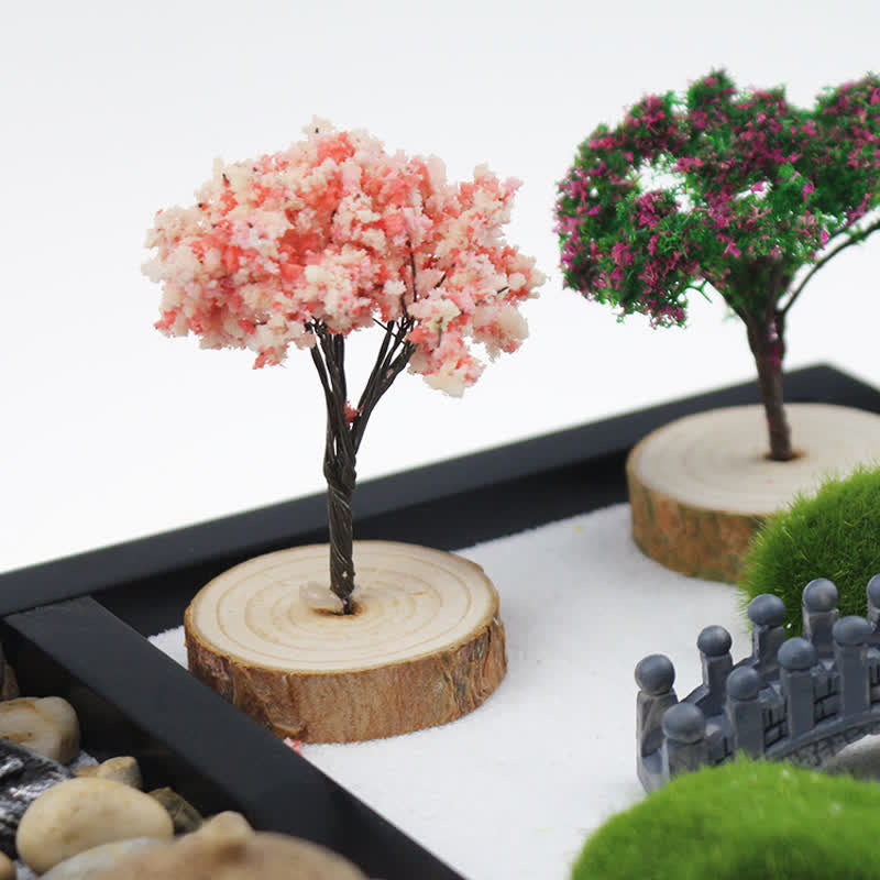 mystic zen Symbol Tree Landscape Meditation Calm Zen Garden Decoration