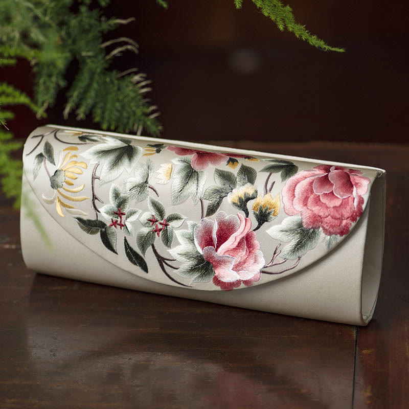 Su Embroidery Wedding Shopping Purse Handbag Crossbody Bag