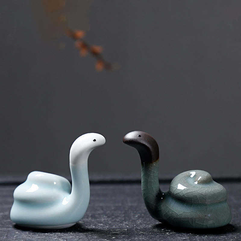 Chinese Zodiac Ceramic Tea Pet Home Decoration