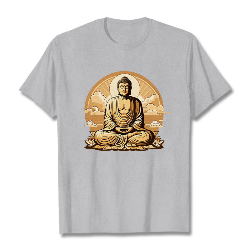 Sun Auspicious Clouds mystic zen Tee T-shirt