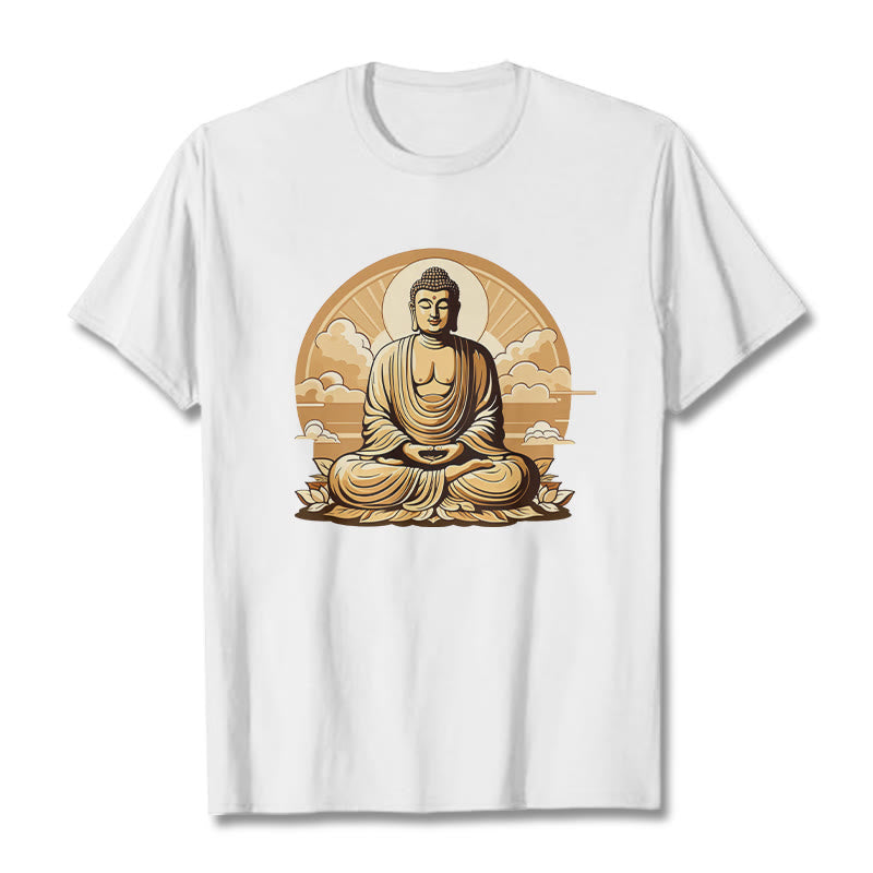 Sun Auspicious Clouds mystic zen Tee T-shirt