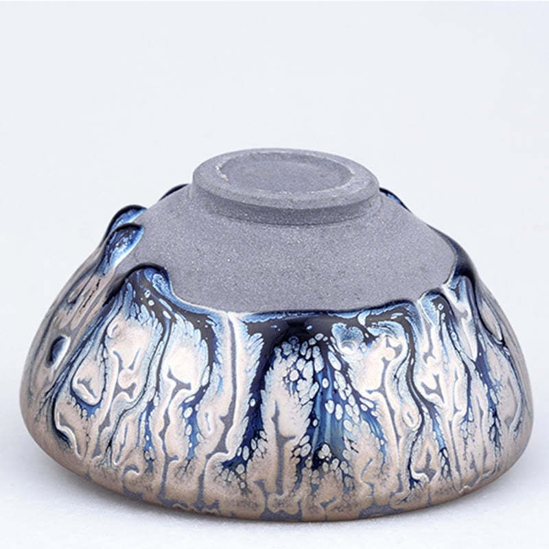 Handmade Tea Tree Design Chinese Jianzhan Ceramic Teacup Kung Fu Tea Cup