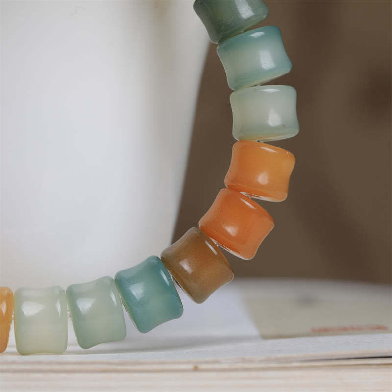 Colorful Bodhi Seed Cat Paw Wisdom Bracelet