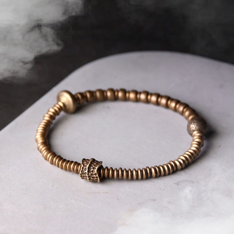 Balance Copper Luck Brass Bracelet