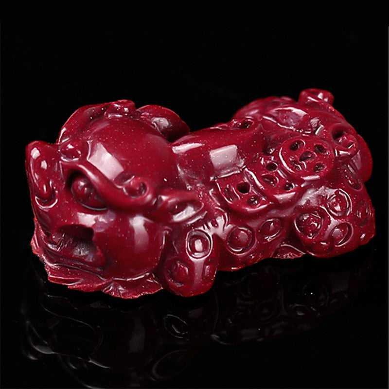 Tibetan Cinnabar Pixiu Calm Bracelet