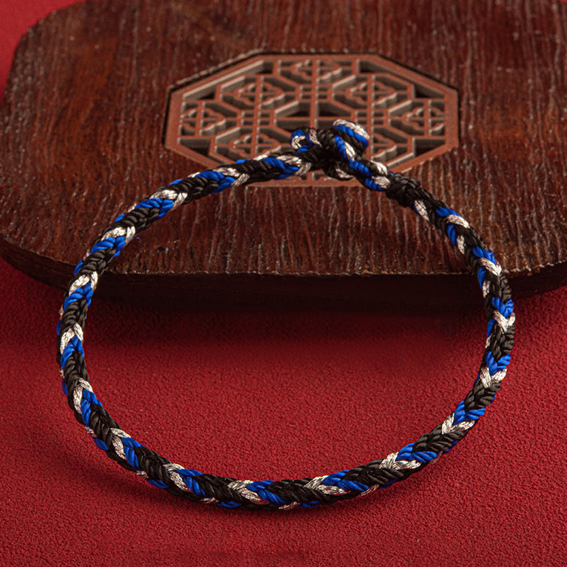 May prosperity fill your life Lucky Multicolored Bracelet