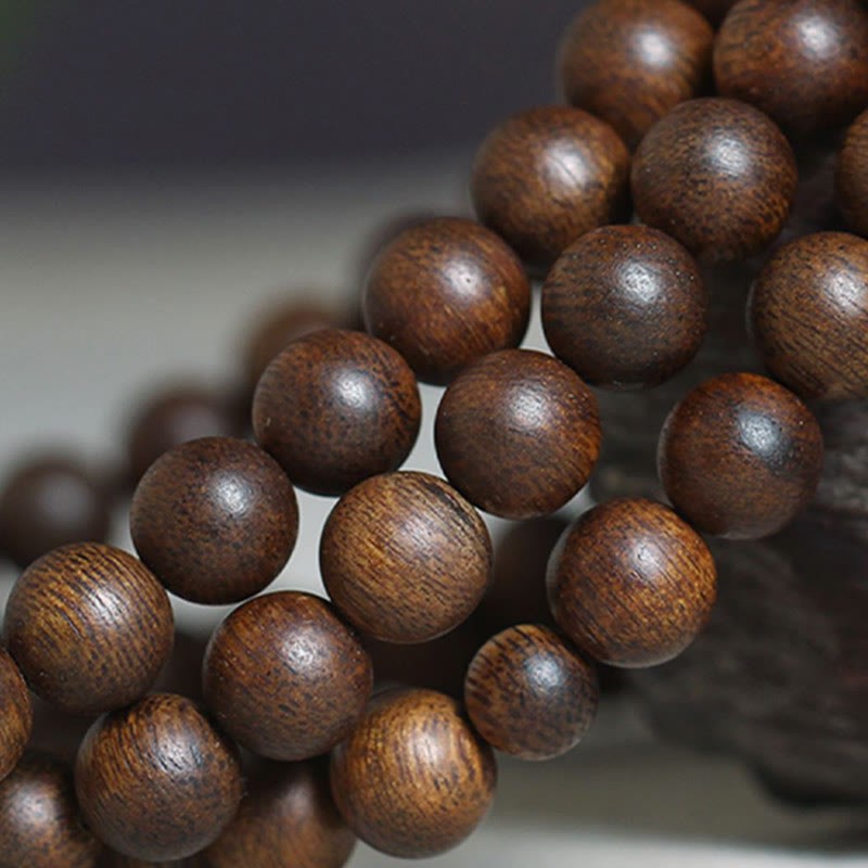 Cambodia Qinan Agarwood Nine Points Sinking Water Balance Bracelet