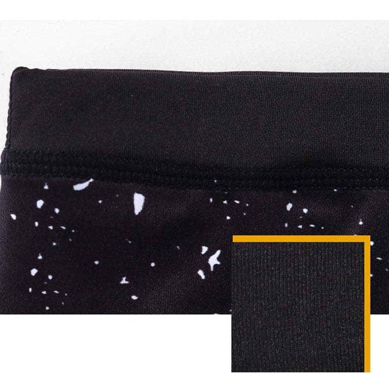 Lines Weeds Sakura Flowers Black Tree Print Pants Sports Fitness Yoga Leggings Women's Yoga Pants