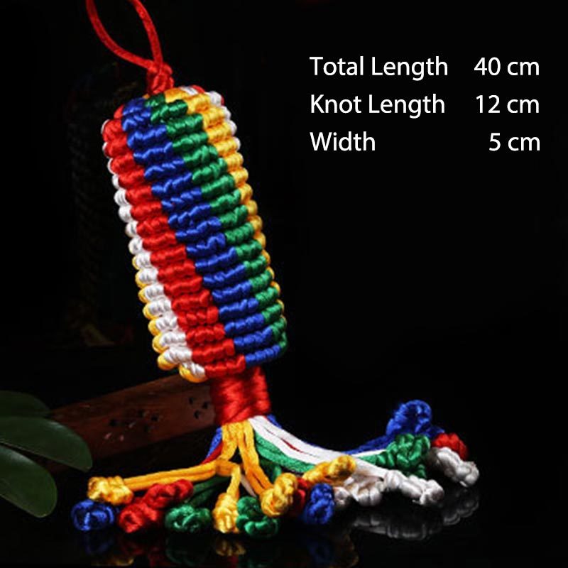 Tibetan Blessing Lucky Vajra Knot Decoration