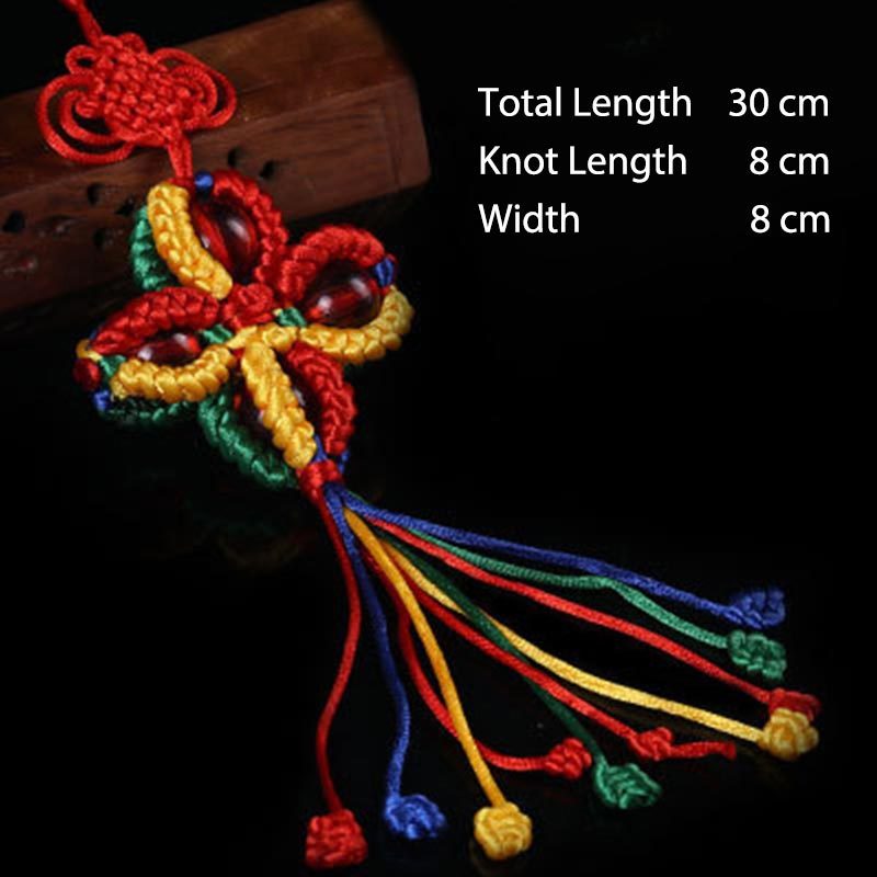 Tibetan Blessing Lucky Vajra Knot Decoration