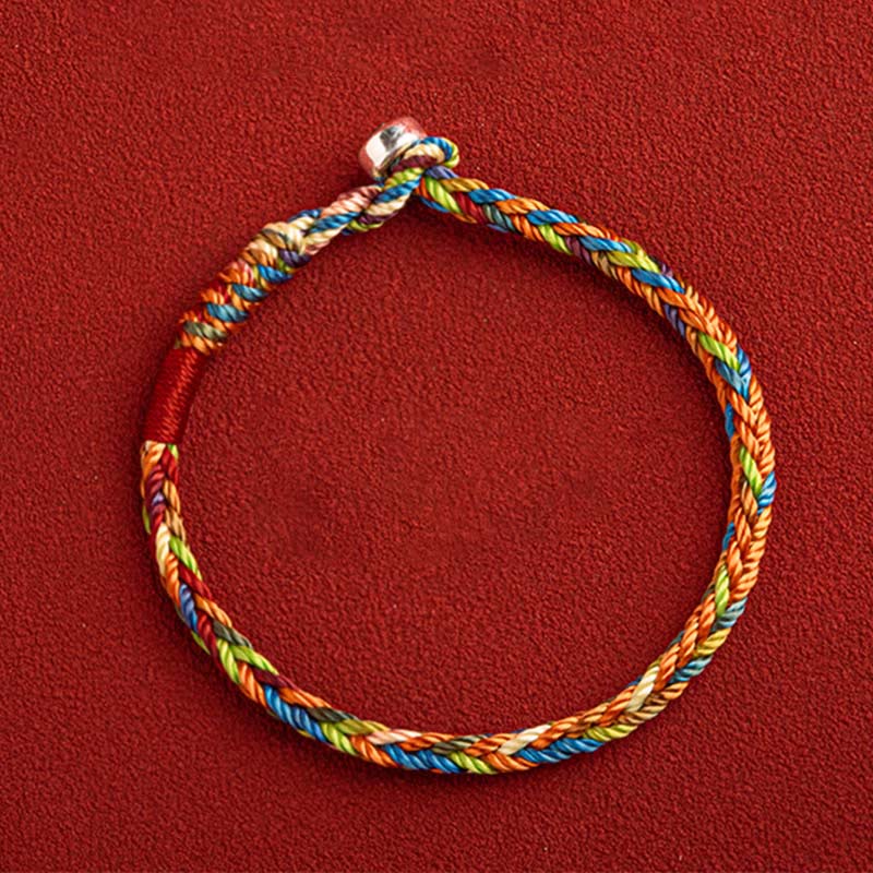 May you be healthy and happy Lucky Multicolored Bracelet