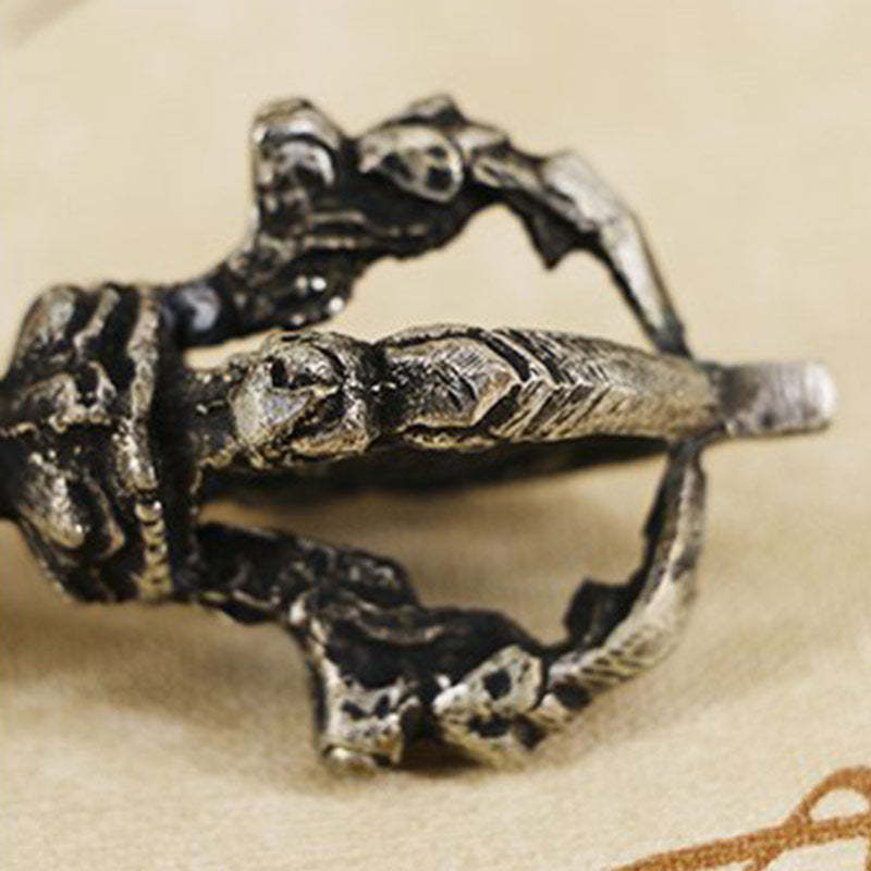 Tibetan Meditation Bell and Vajra Dorje Copper Decoration Set