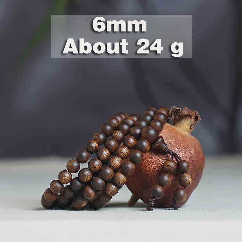 Cambodia Qinan Agarwood Nine Points Sinking Water Balance Bracelet