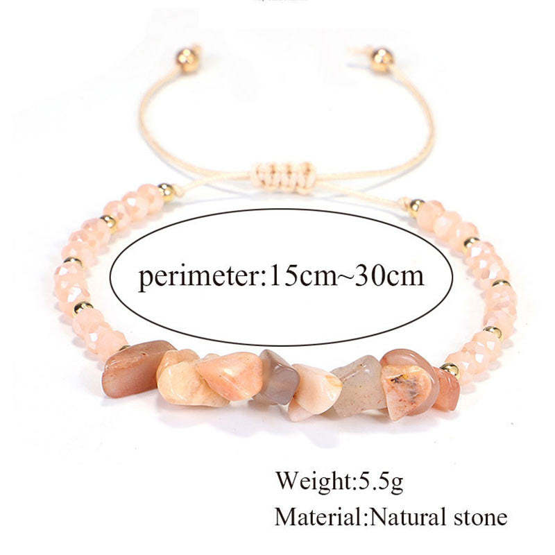 Amethyst Purify Knit Bracelet