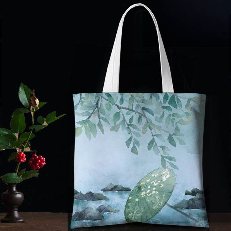 Canvas Colourful Shoulder Bag