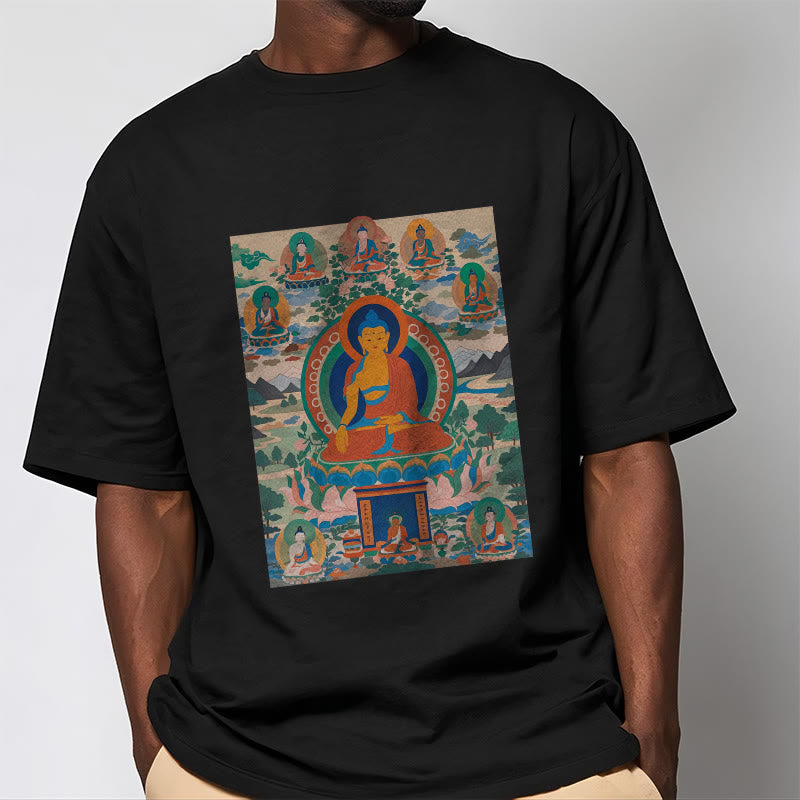 The Medicine mystic zen Sutra Transformed Into Art Tee T-shirt