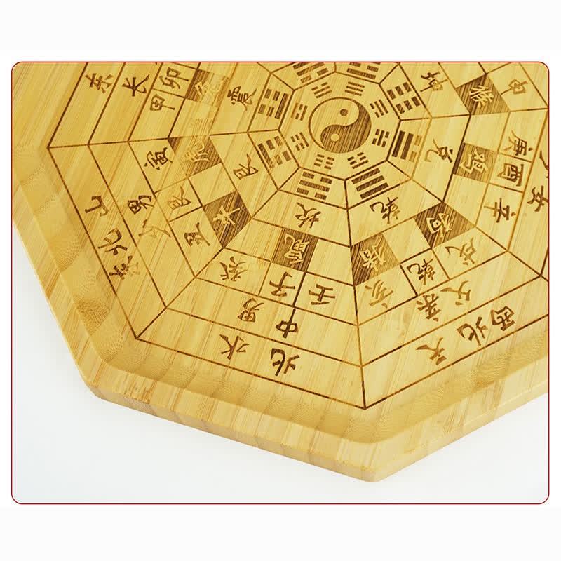Feng Shui Bamboo Bagua Map Harmony Energy Map