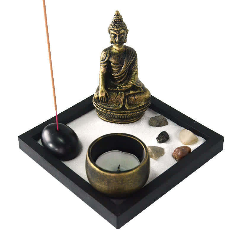 mystic zen Symbol Rocks Meditation Calm Zen Garden Home Decoration