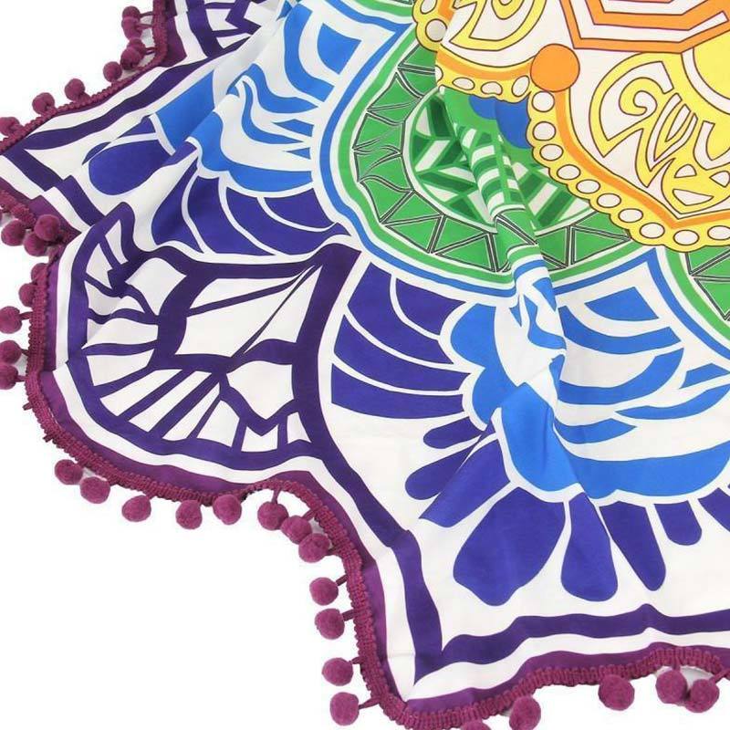 Tibetan Mandala Harmony Mat Decoration