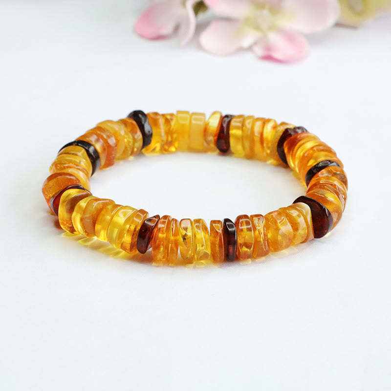 Amber Peace Buckle Confidence Bracelet