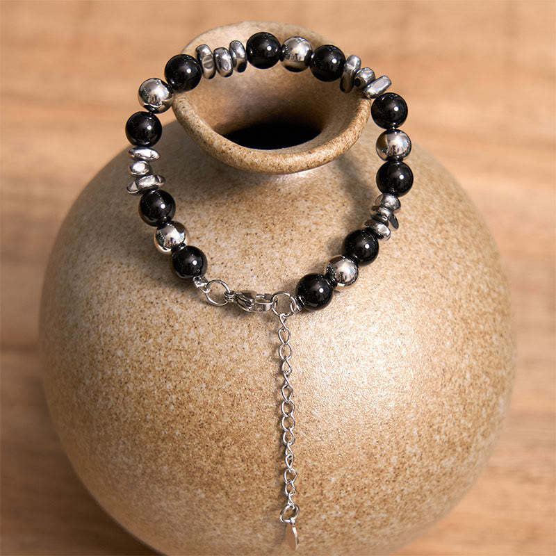 Black Onyx Fortune Bracelet