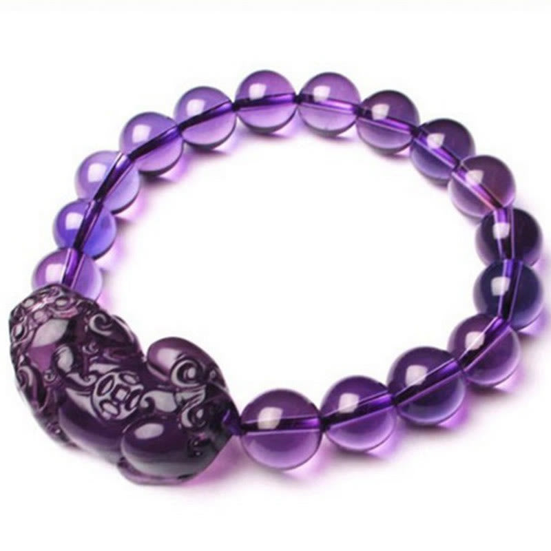 Feng Shui Amethyst Fortune Wealth Bracelet