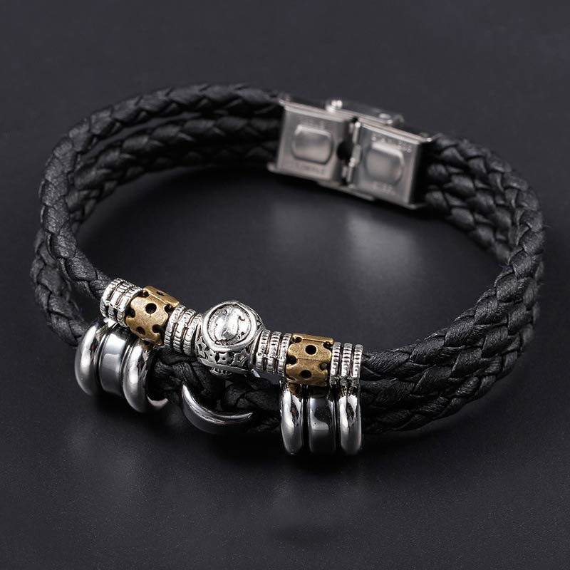 12 Constellations of the Zodiac Hematite Protection Bracelet