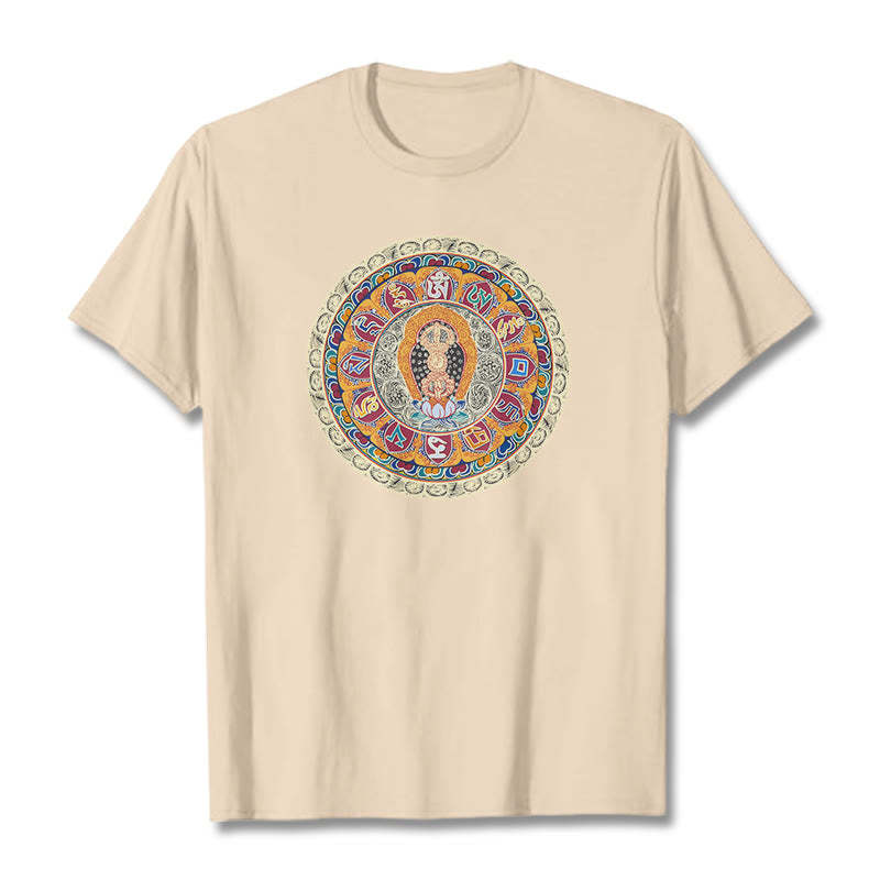 Dorje Vajra Mandala mystic zen Cotton Tee T-shirt