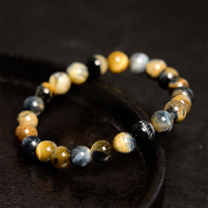 mystic zen Stone Various Tiger Eye Confidence Bracelet