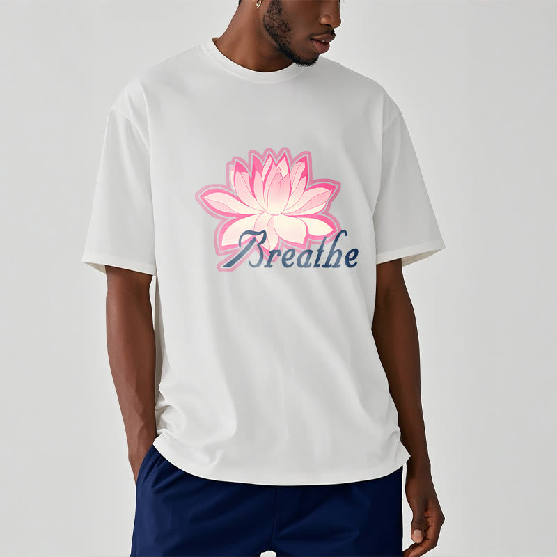 BREATHE Lotus Flower Tee T-shirt