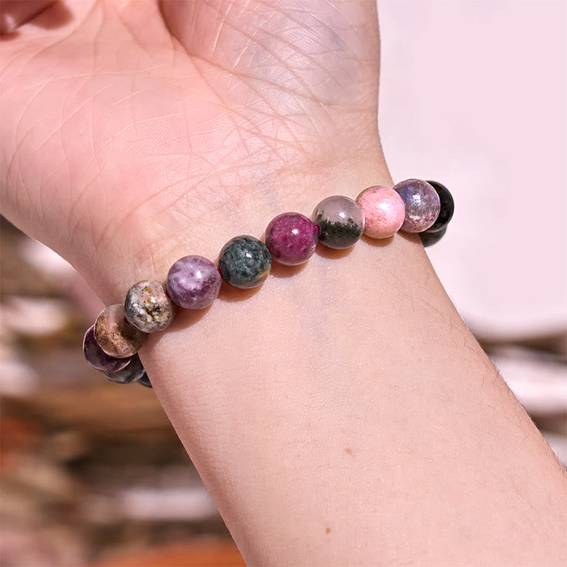 Keep Calm Purple Series Healing Love Bracelet