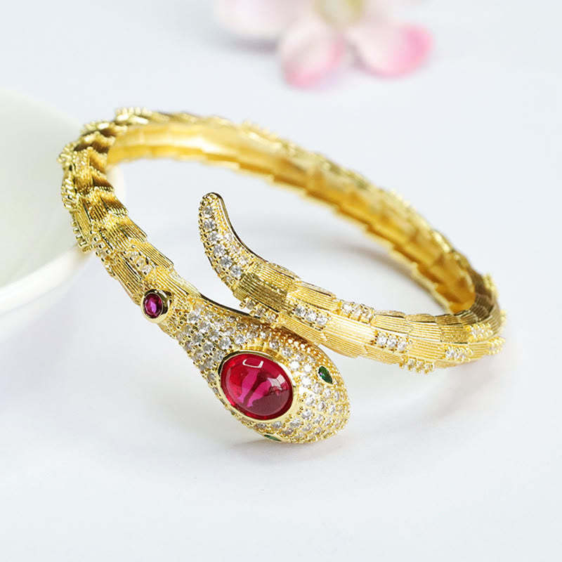 Copper Year of the Snake Strength Bracelet Bangle