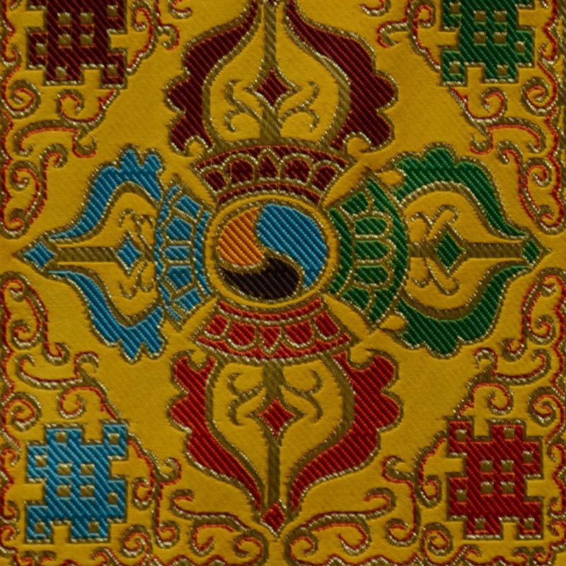 Prayer Altar Mat Healing Meditation Vajra Auspicious Symbols