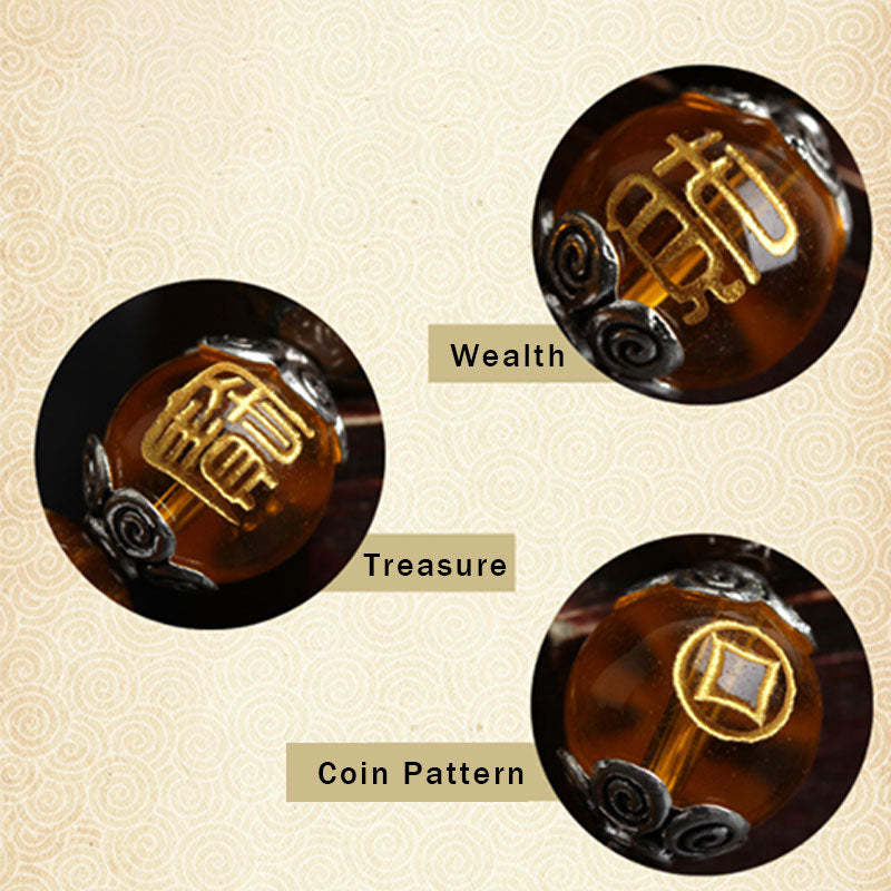 Tiger Eye Bead Fortune Prosperity Bracelet