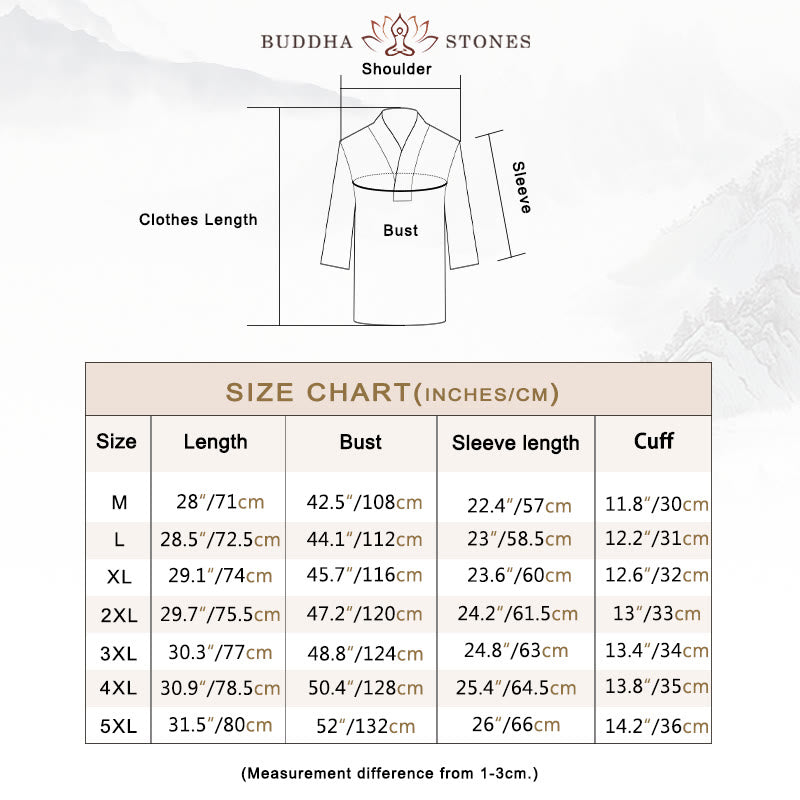 Casual V-Neck Three Quarter Sleeve Shirt Cotton Linen Men Clothing