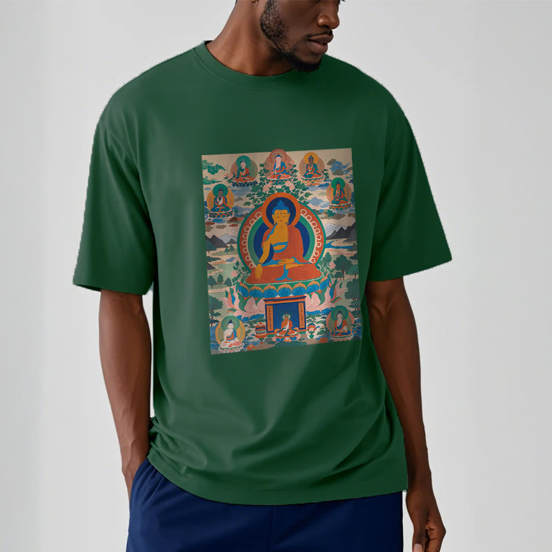 The Medicine mystic zen Sutra Transformed Into Art Tee T-shirt