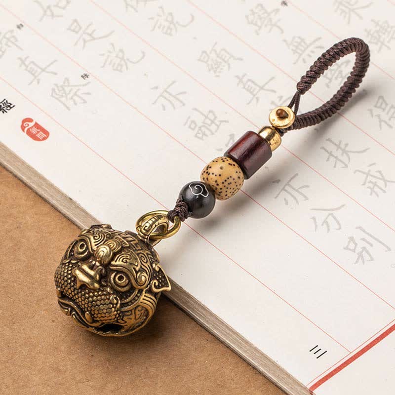 PiXiu Wealth Copper Key Chain