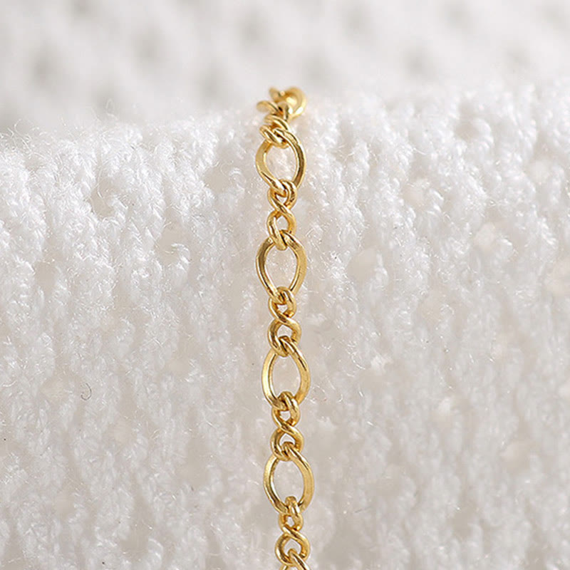 14k Gold Plated Natural Moonstone Healing Love Bracelet
