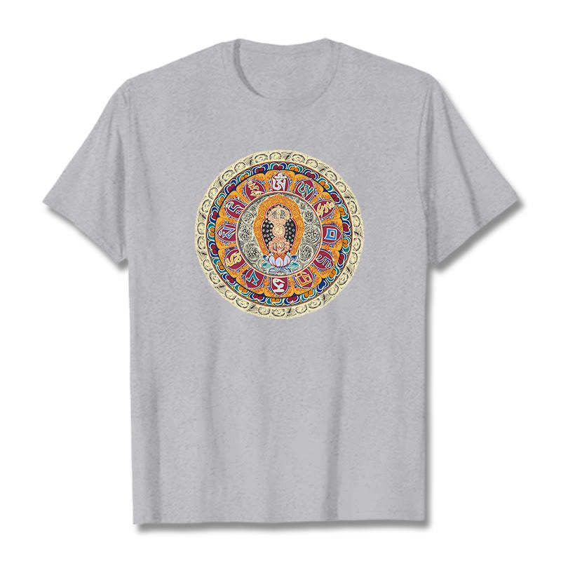 Dorje Vajra Mandala mystic zen Cotton Tee T-shirt