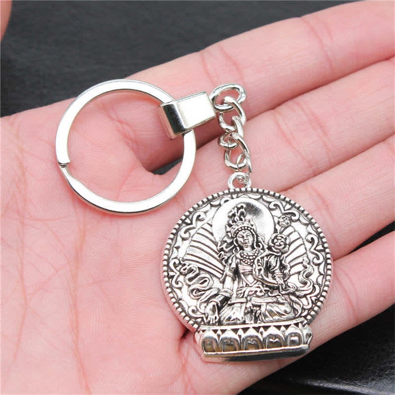 mystic zen Compassion Serenity Peace Keychain (Extra 40% Off | USE CODE: FS40)