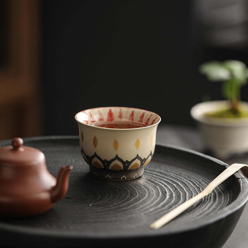 Dunhuang Color Thousand mystic zens Teacup Kung Fu Tea Cup 100ml
