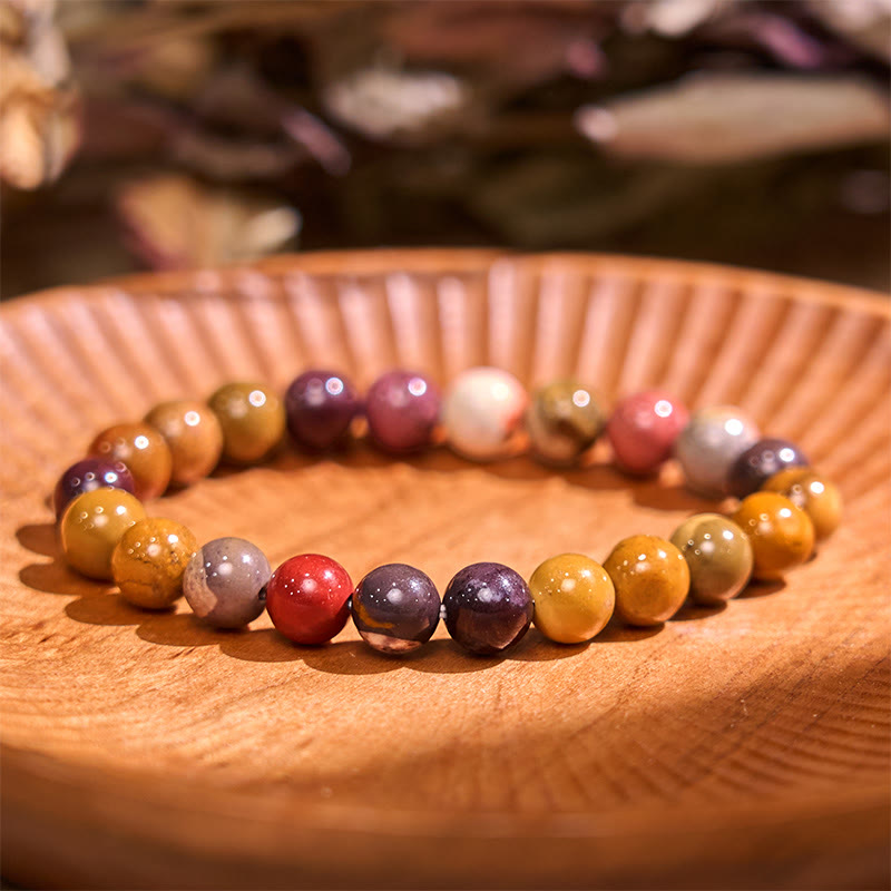 mystic zen Stone Mookaite Emotional Growth Bracelet